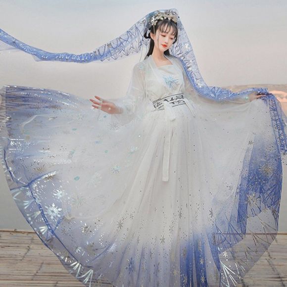 Carol Sequins Shimmering Gown Set - Picture 6 of 10